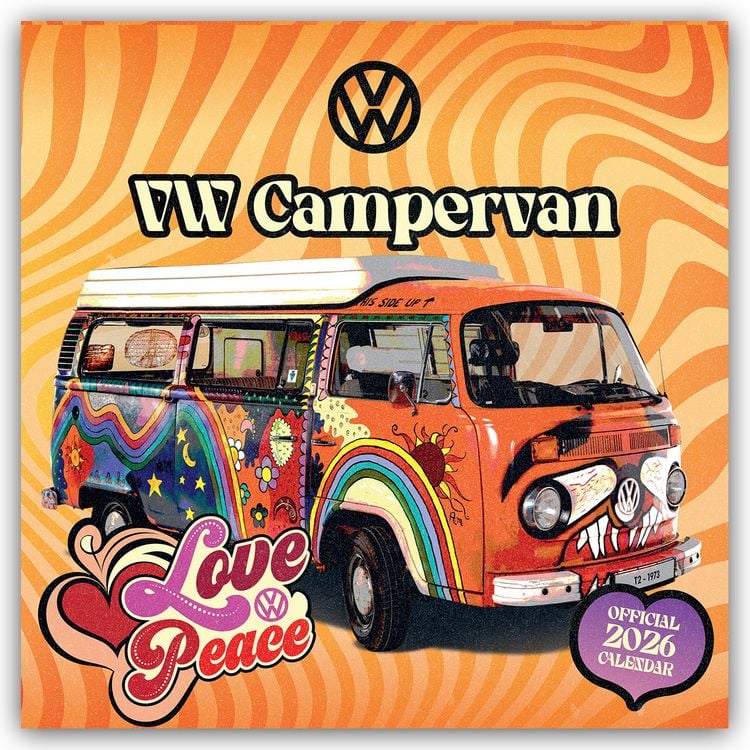 Produktbild: Volkswagen Camper Van – VW Bus 2026 – Wandkalender