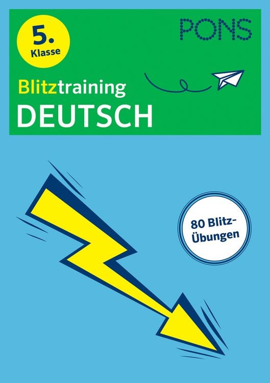 Produktbild: PONS Blitztraining Deutsch 5. Klasse