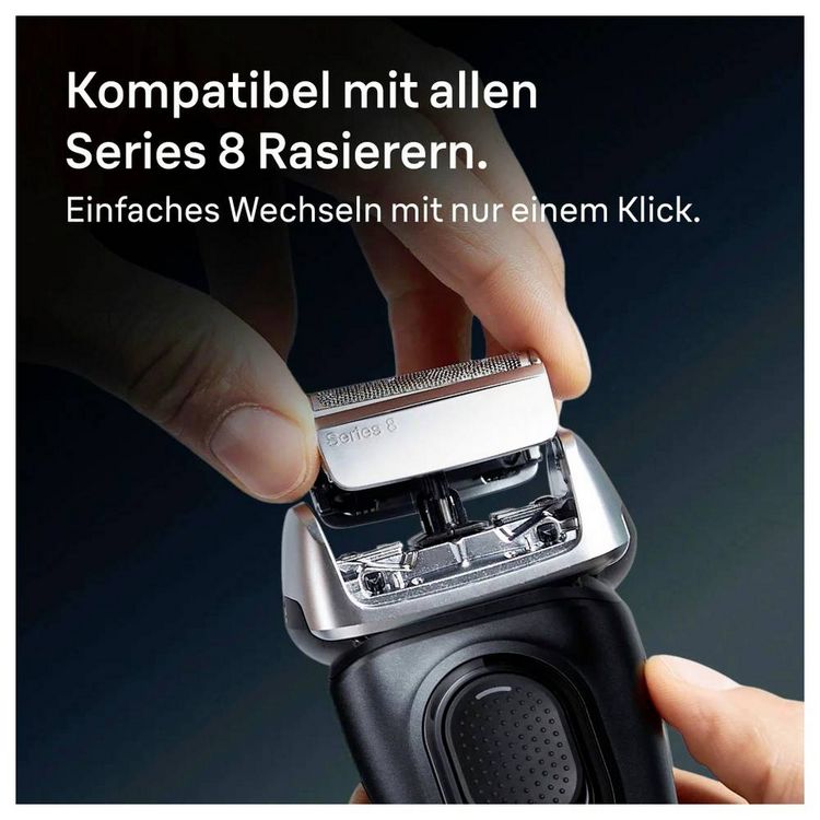 Produktbild: Braun Scherkopf Schwarz, Edelstahl 1St.
