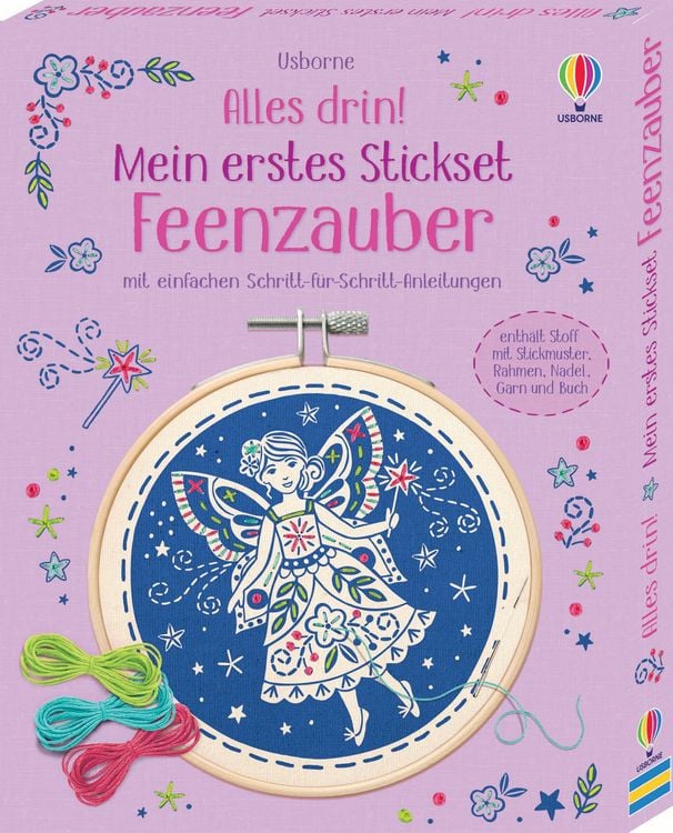 Produktbild: Alles drin! Mein erstes Stickset: Feenzauber