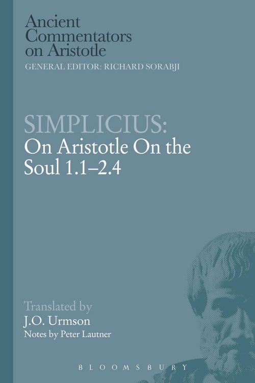 Produktbild: Simplicius: On Aristotle On the Soul 1.1-2.4