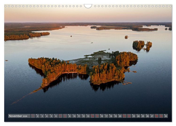 Produktbild: Wildes Finnland (Wandkalender 2026 DIN A3 quer), CALVENDO Monatskalender