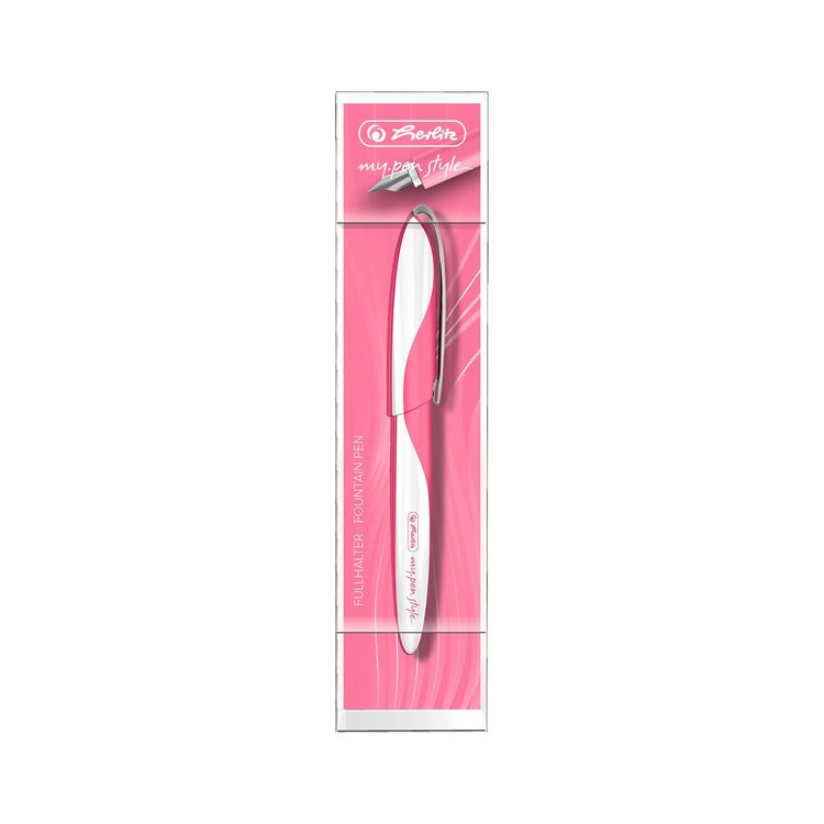 Produktbild: Herlitz F&uuml;llhalter my.pen Indonesia Pink M