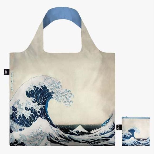 Produktbild: KATSUSHIKA HOKUSAI Die gro&szlig;e Welle Recycelte Tasche