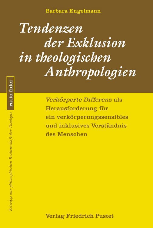 Produktbild: Tendenzen der Exklusion in theologischen Anthropologien