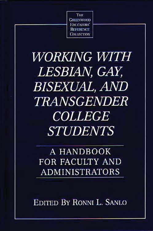 Produktbild: Working with Lesbian, Gay, Bisexual, and Transgender College Students