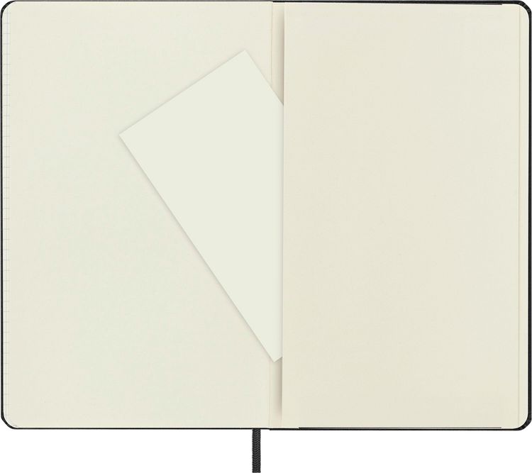 Produktbild: Moleskine Notizbuch, Large/A5, Kariert, Fester Einband, Schwarz