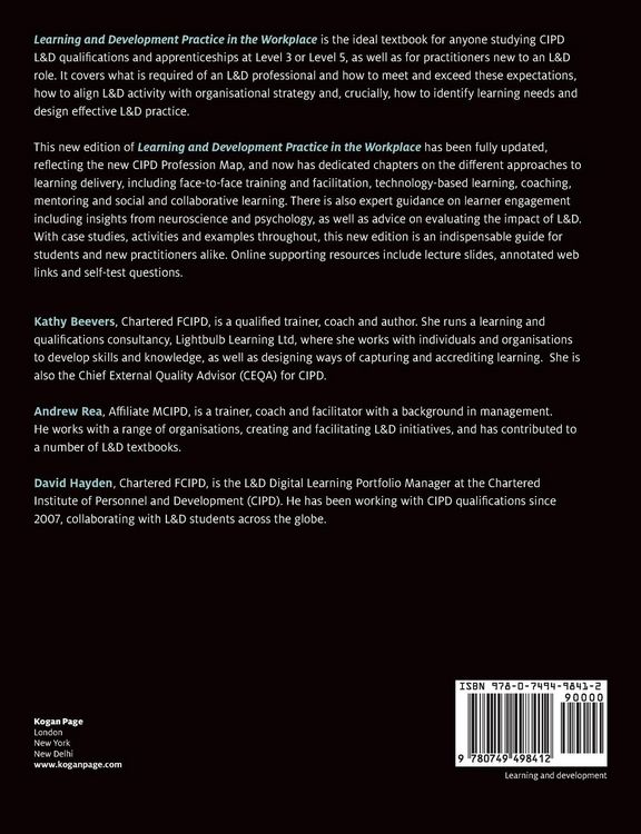 Produktbild: Learning and Development Practice in the Workplace