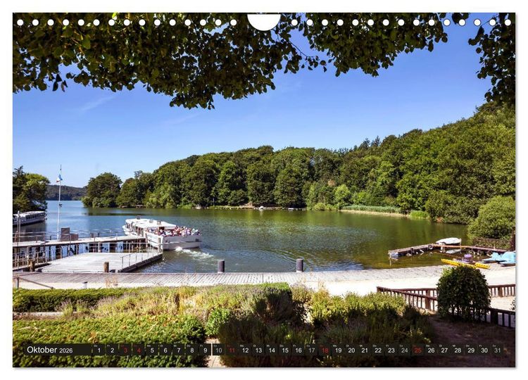 Produktbild: Holsteinische Schweiz - F&uuml;nf-Seen-Landschaft (Wandkalender 2026 DIN A4 quer), CALVENDO Monatskalender