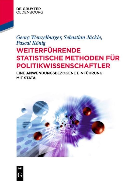 Produktbild: Weiterführende statistische Methoden für Politikwissenschaftler