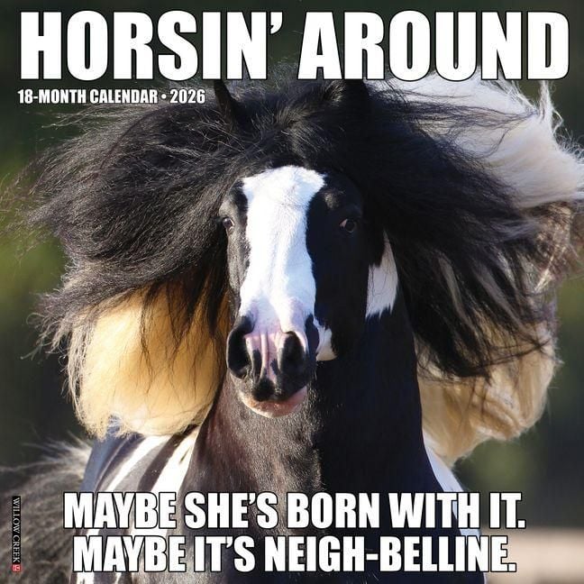 Produktbild: Horsin' Around 2026 Wall Calendar