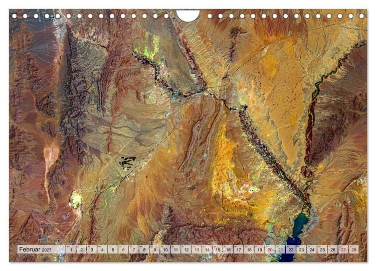 Produktbild: Sensationelle Bilder Unserer Erde - Oasen W&uuml;stenst&auml;dte Millionenst&auml;dte (Wandkalender 2027 DIN A4 quer), CALVENDO Monatskalender