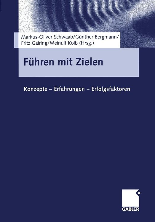 Produktbild: F&uuml;hren mit Zielen