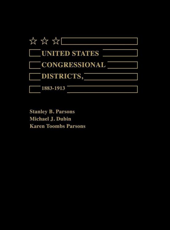 Produktbild: United States Congressional Districts, 1883-1913