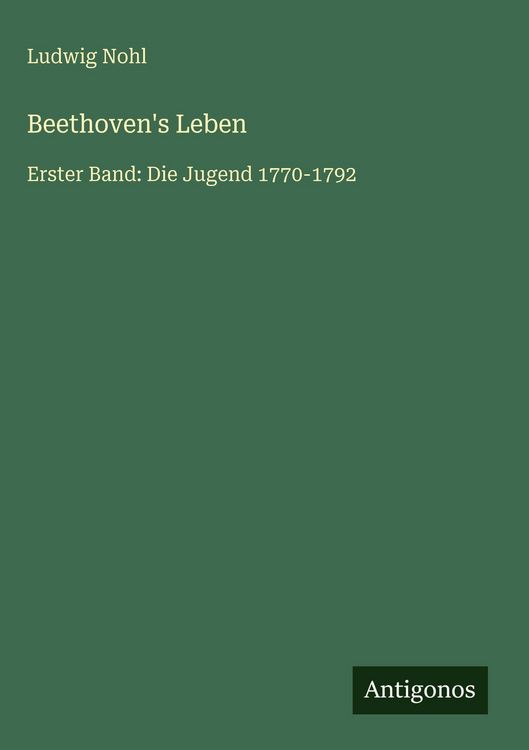 Produktbild: Beethoven's Leben
