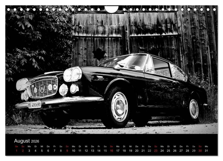 Produktbild: Lancia Flavia (Wandkalender 2026 DIN A4 quer), CALVENDO Monatskalender