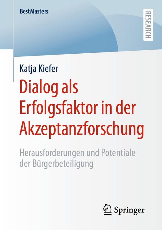 Produktbild: Dialog als Erfolgsfaktor in der Akzeptanzforschung