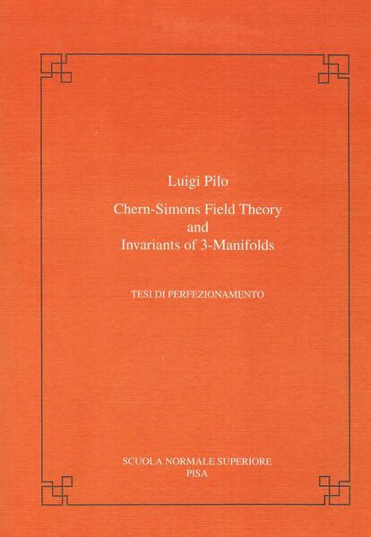 Produktbild: Chern-Simons field theory and invariants of 3-manifolds