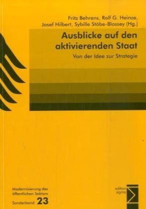 Produktbild: Ausblicke auf den aktivierenden Staat