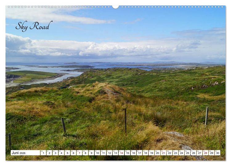 Produktbild: Irische Landschaften - Rund um die gr&uuml;ne Insel (Wandkalender 2026 DIN A2 quer), CALVENDO Monatskalender