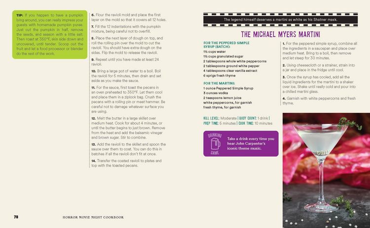 Produktbild: The Horror Movie Night Cookbook