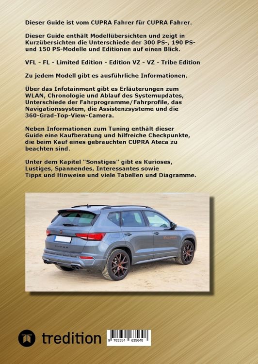 Produktbild: CUPRA Ateca &ndash; Der gro&szlig;e Guide (SC)