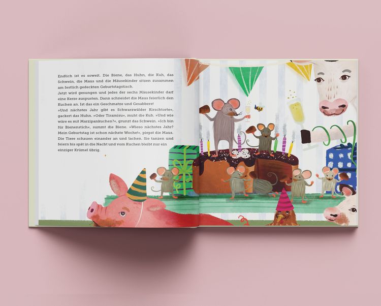 Produktbild: Tiere backen einen Kuchen
