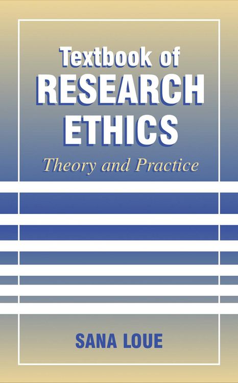 Produktbild: Textbook of Research Ethics
