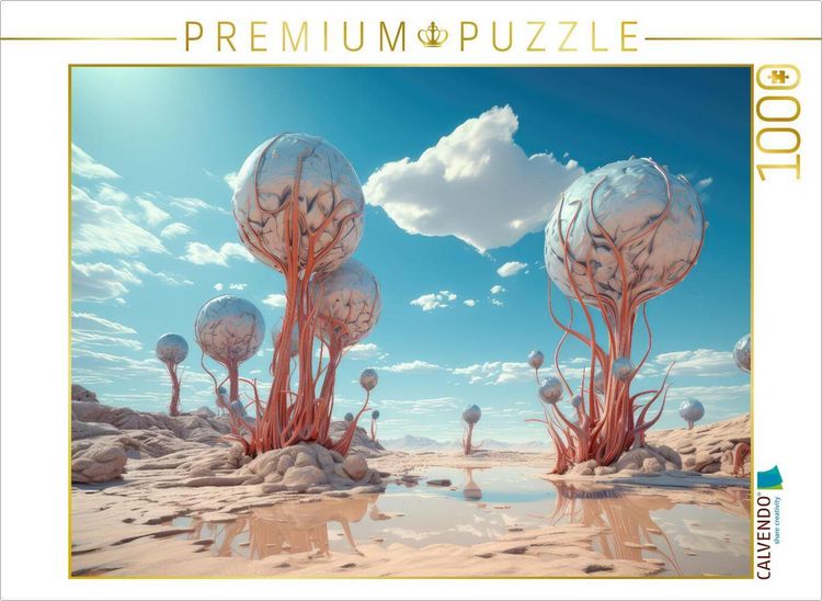 Produktbild: CALVENDO Puzzle Der Surrealismus trifft die W&uuml;ste | 1000 Teile Lege-Gr&ouml;&szlig;e 64x48cm Foto-Puzzle f&uuml;r gl&uuml;ckliche Stunden