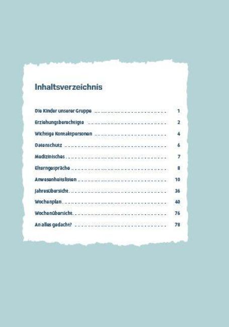 Produktbild: Gruppentagebuch f&uuml;r Krippe und Kita