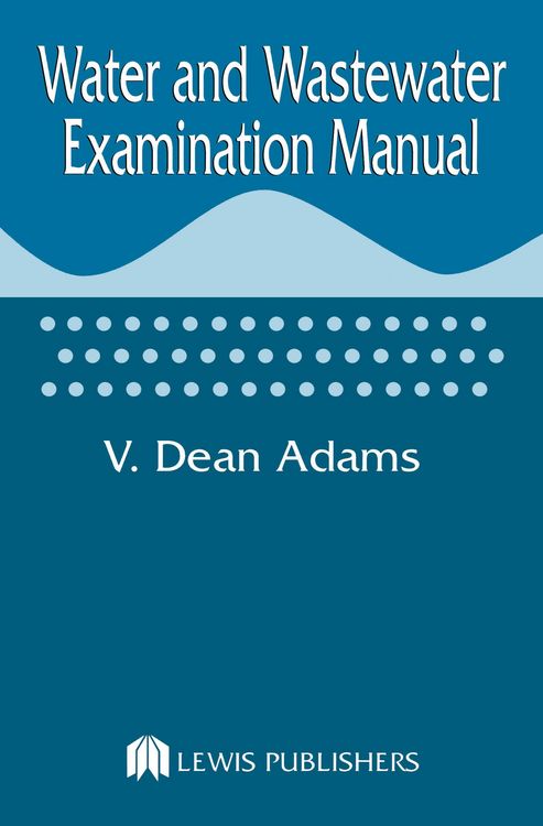 Produktbild: Water and Wastewater Examination Manual