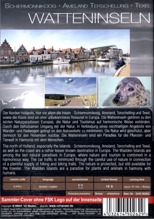 Produktbild: Insider - Niederlande: Watteninsel