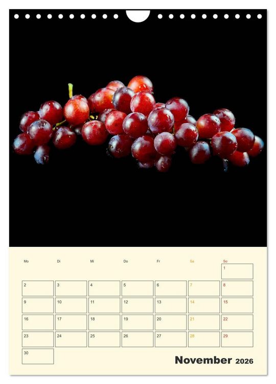 Produktbild: Allerlei Fr&uuml;chte (Wandkalender 2026 DIN A4 hoch), CALVENDO Monatskalender