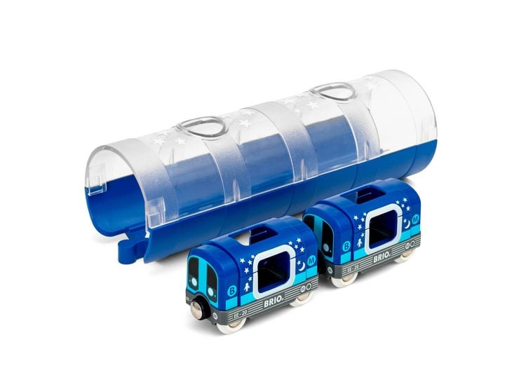 Produktbild: BRIO World - Tunnelbox U-Bahn Glow in the Dark