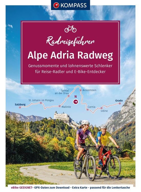 Bild vom Artikel KOMPASS Radreiseführer Alpe Adria Radweg vom Autor Kompass-Karten GmbH