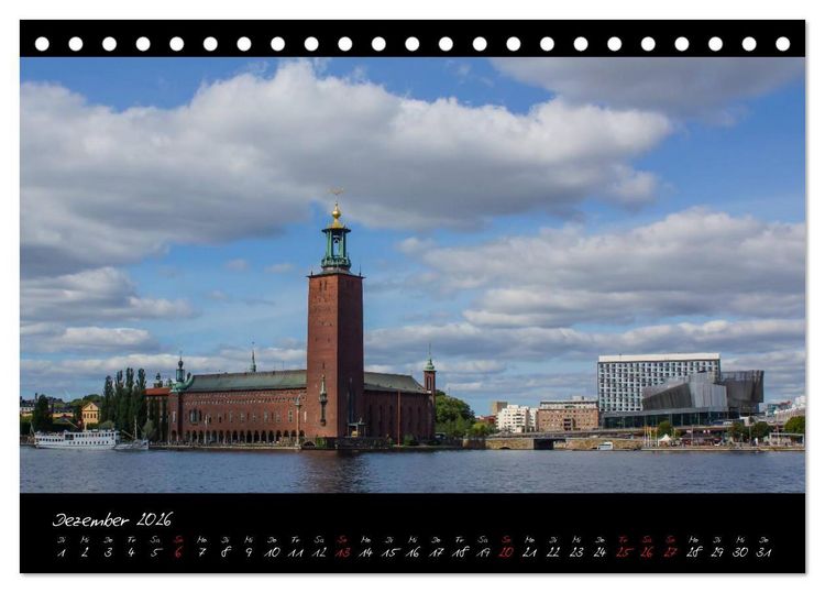 Produktbild: Stockholm und seine Sch&auml;ren (Tischkalender 2026 DIN A5 quer), CALVENDO Monatskalender