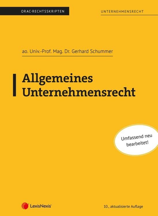 Produktbild: Allgemeines Unternehmensrecht