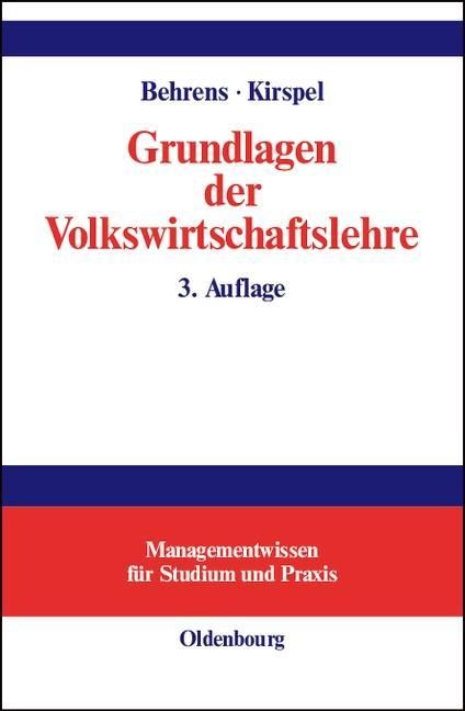 Produktbild: Grundlagen der Volkswirtschaftslehre