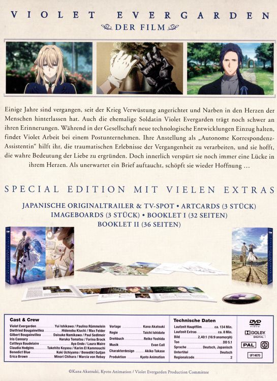Produktbild: Violet Evergarden - Der Film - Limited Special Edition