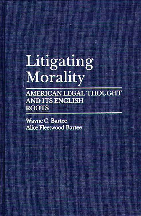 Produktbild: Litigating Morality