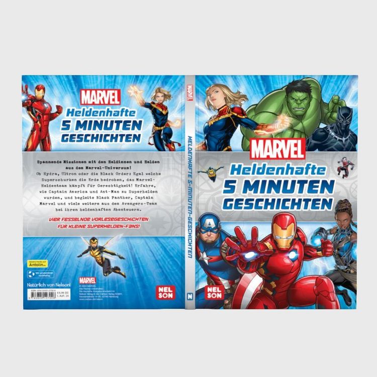 Produktbild: Marvel: Heldenhafte 5-Minuten-Geschichten