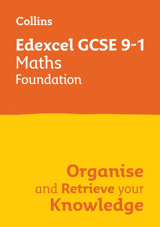 Produktbild: Edexcel GCSE 9-1 Maths Foundation Organise and Retrieve Your Knowledge