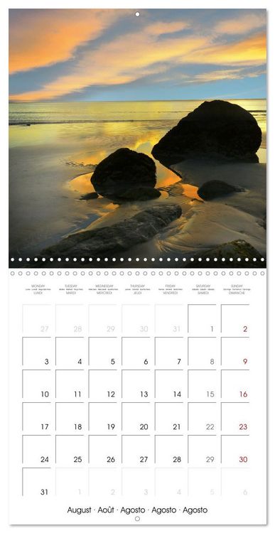 Produktbild: New Zealand Best places to travel (Wall Calendar 2026 12 &times; 12 Inch) CALVENDO 12 Month Wall Calendar
