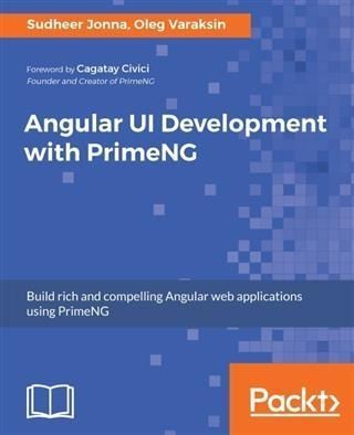 Produktbild: Angular UI Development with PrimeNG