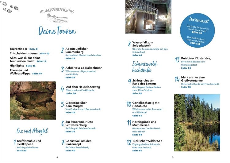 Produktbild: Wandern f&uuml;r Kurzentschlossene Schwarzwald Nord