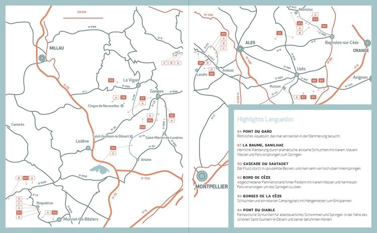 Produktbild: Wild Swimming Frankreich