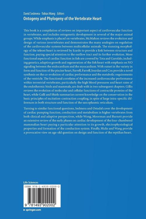 Produktbild: Ontogeny and Phylogeny of the Vertebrate Heart