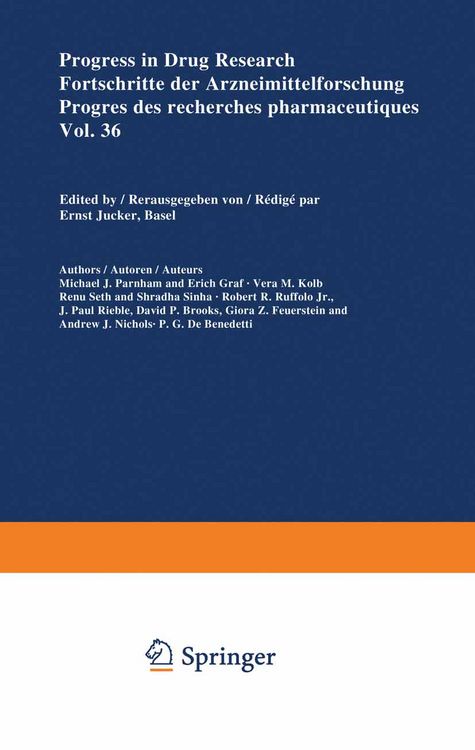 Produktbild: Progress in Drug Research / Fortschritte der Arzneimittelforschung / Progr&egrave;s des recherches pharmaceutiques