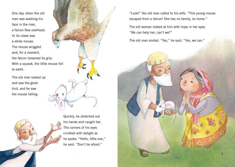 Produktbild: The White Mouse: A Folk Tale from The Panchatantra
