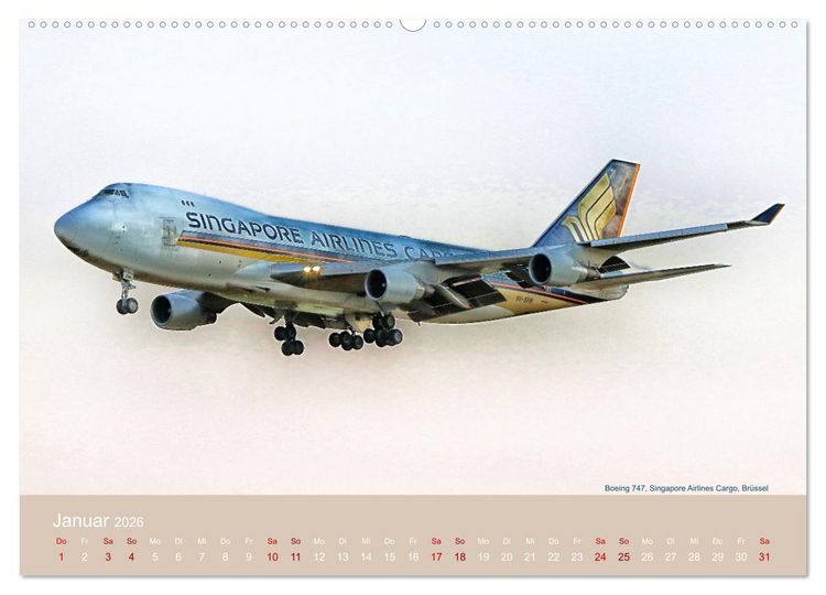 Produktbild: Art of Aviation - Kunstvolle Flugzeuge (hochwertiger Premium Wandkalender 2026 DIN A2 quer), Kunstdruck in Hochglanz